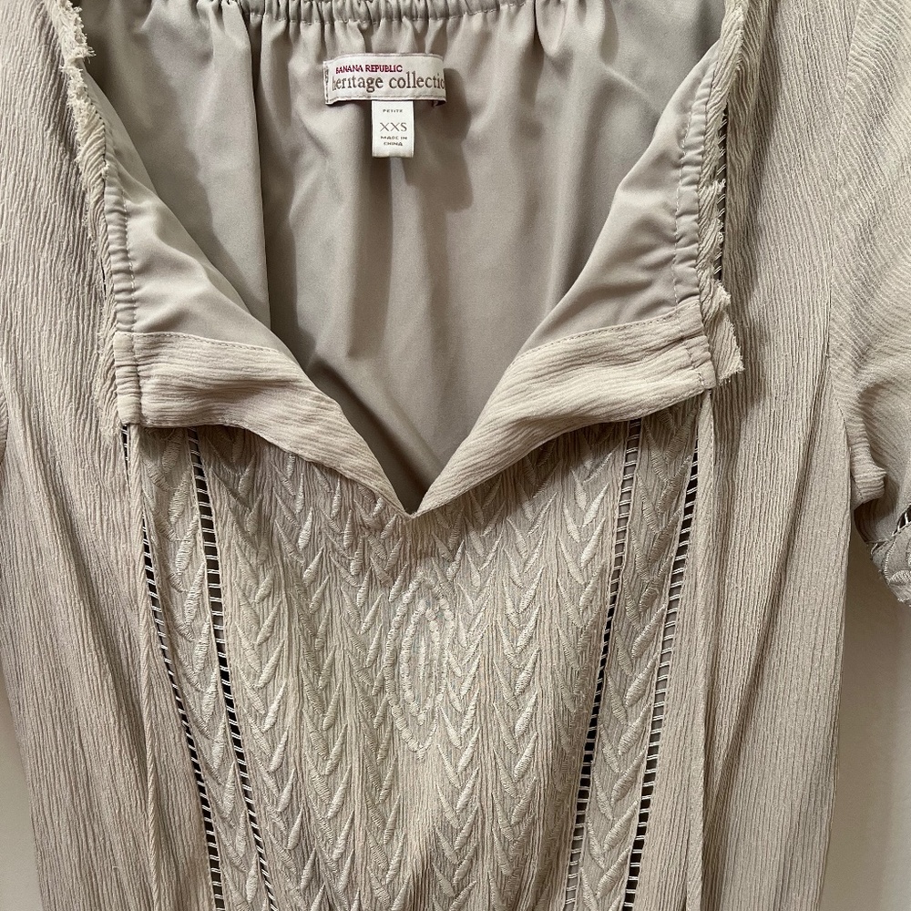 NWOT Banana Republic Heritage Collection Maxi Silk Dress - Picture 4 of 7